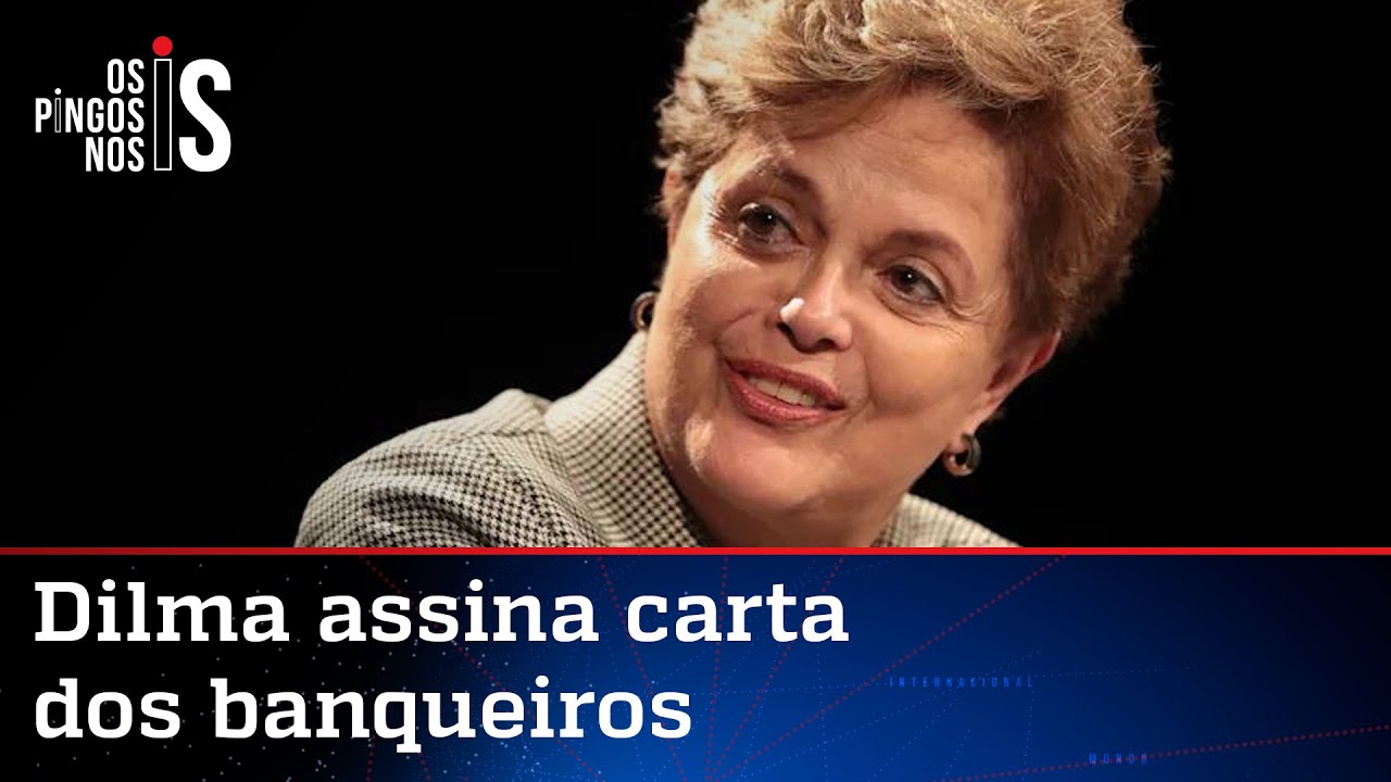 Dilma assina carta "pró-democracia" e fala em ameaças ao sistema eleitoral
