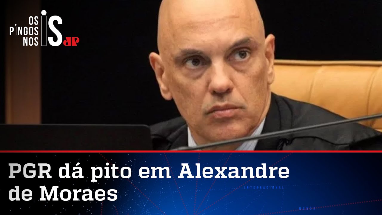 PGR vai pra cima de Moraes e diz que ministro violou o sistema processual acusatório