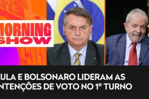Pesquisa BTG/Pactual: Lula tem 45% e Bolsonaro 34%