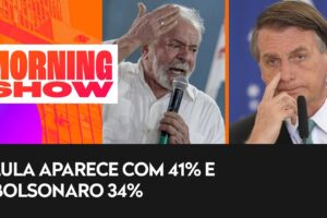 Pesquisa FSB: Bolsonaro diminui 7 pontos para Lula