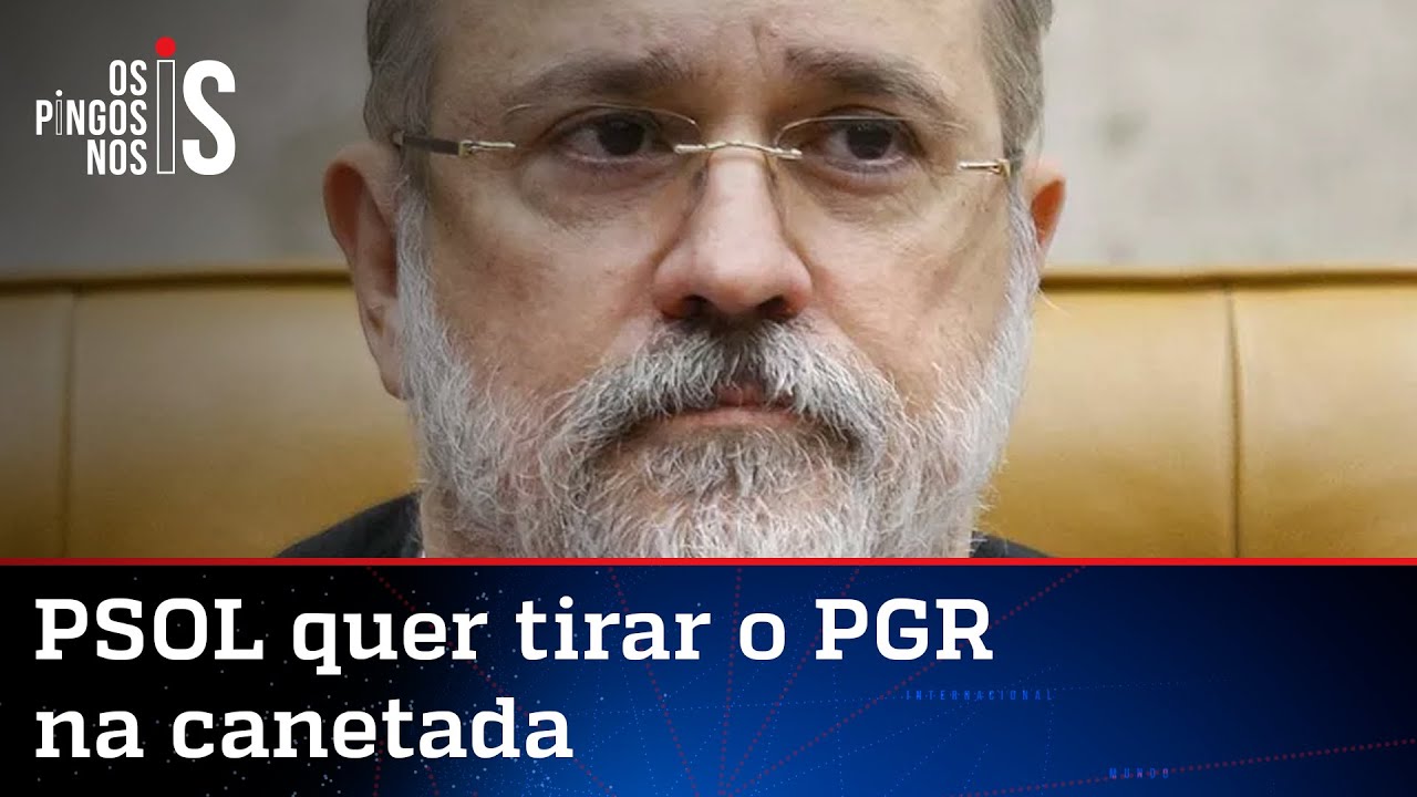 PSOL vai ao Senado pedir impeachment de Augusto Aras