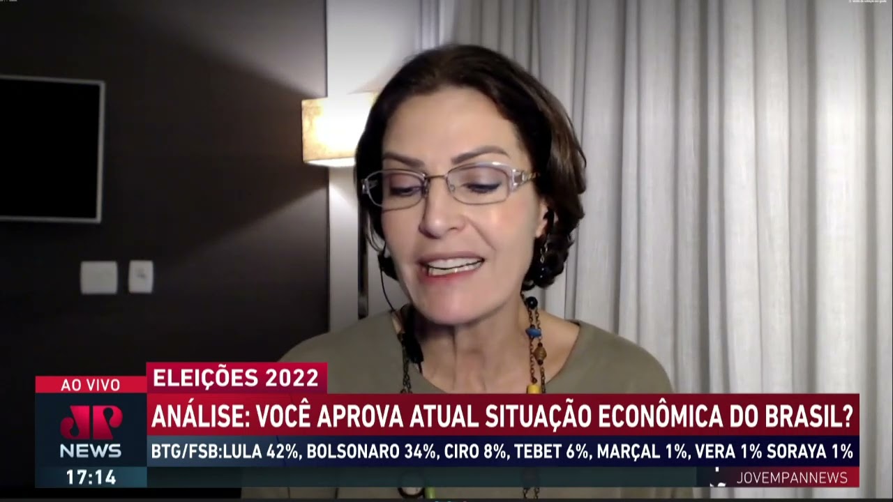 Cristina Graeml: Percepção sobre a economia vai refletir nas intenções de voto nas próximas semanas