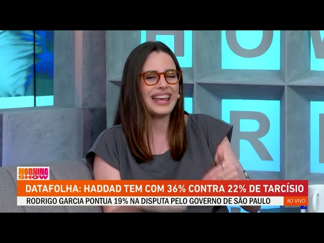 Datafolha em São Paulo: Haddad tem 36%, Tarcísio, 22%, Rodrigo, 19%