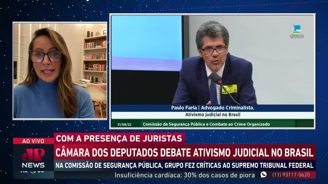 Com Daniel Silveira, Ives Gandra e Paulo Faria, Câmara discute ativismo judicial