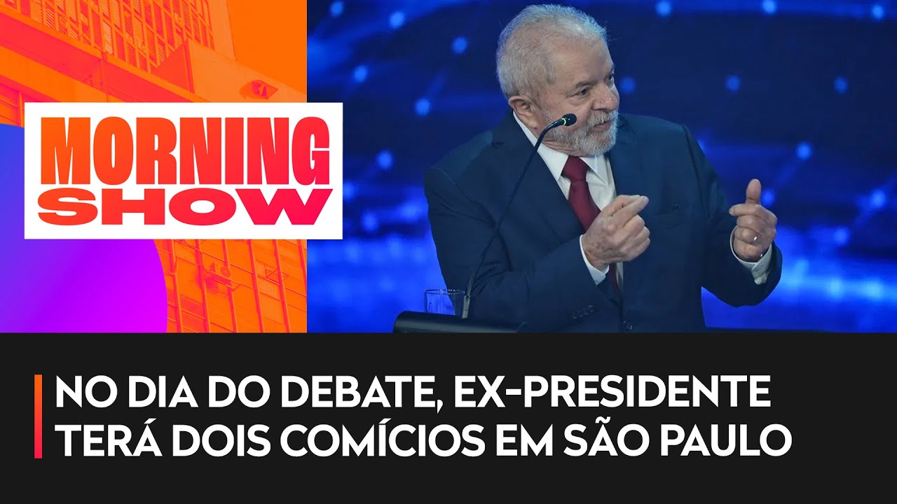 Lula não deve ir a debate no SBT no sábado