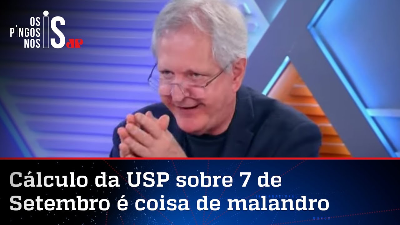 Augusto Nunes: Pablo Ortellado faz na estatística o que fazem os corruptos nas licitações