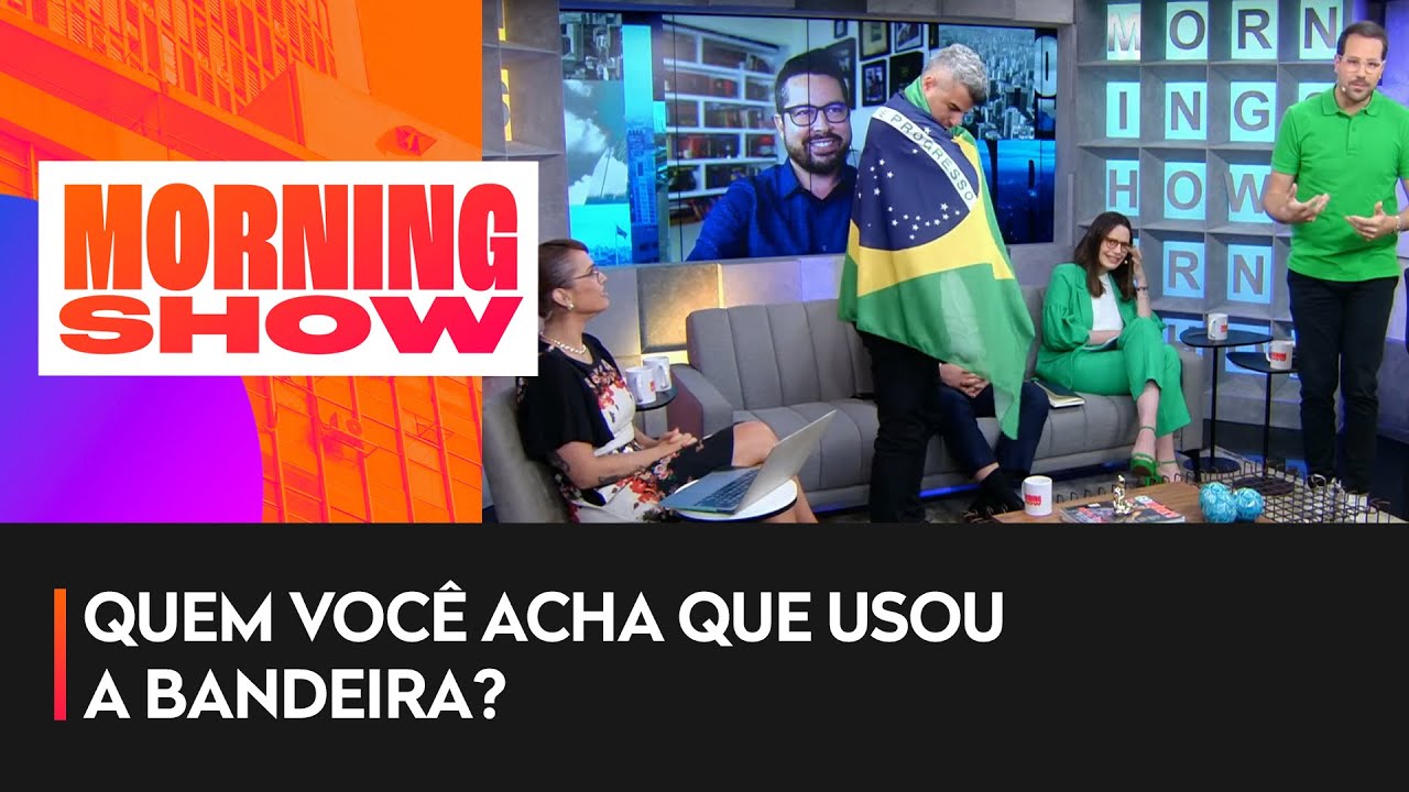Teste patriótico: quem usa a bandeira do Brasil? A direita ou esquerda?