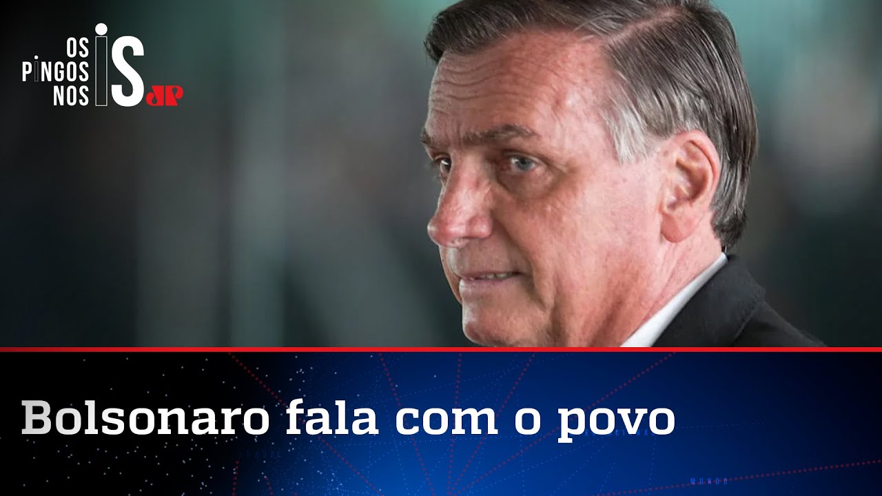 Bolsonaro quebra o silêncio: 'Tudo dará certo no momento oportuno'