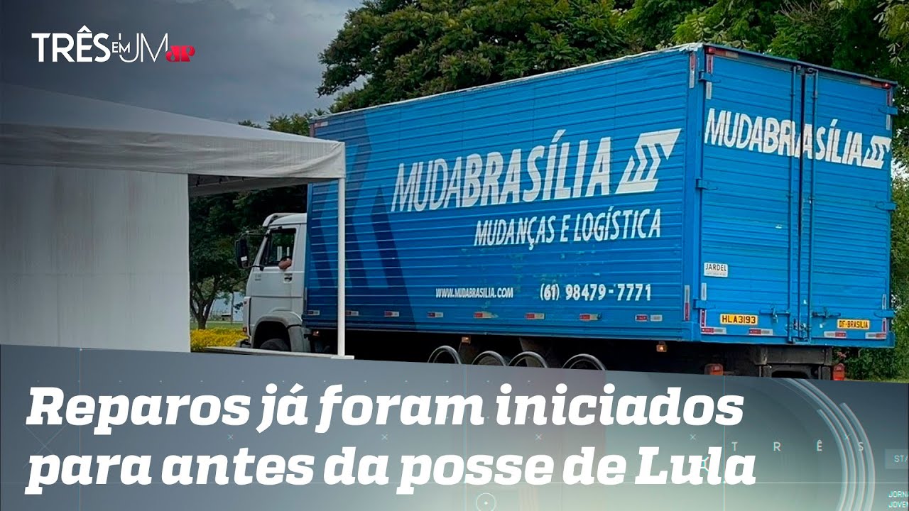Itens de Bolsonaro já começam a ser retirados do Palácio da Alvorada