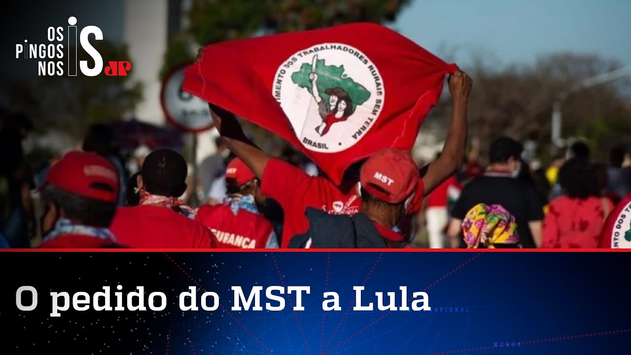 MST entrega carta a Lula e cobra distribuição de terras