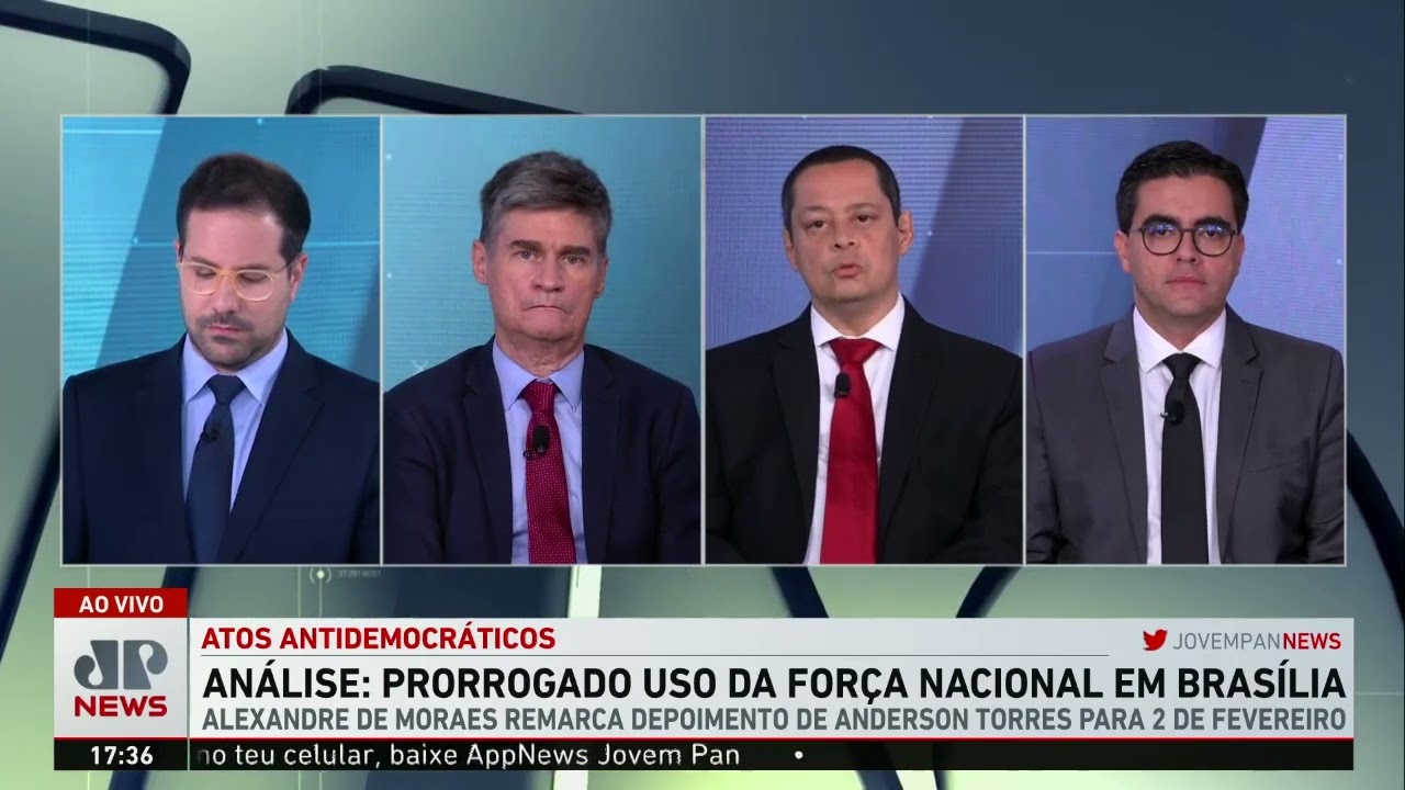 O que avaliar sobre extensão do uso da Força Nacional em Brasília? Assista análise