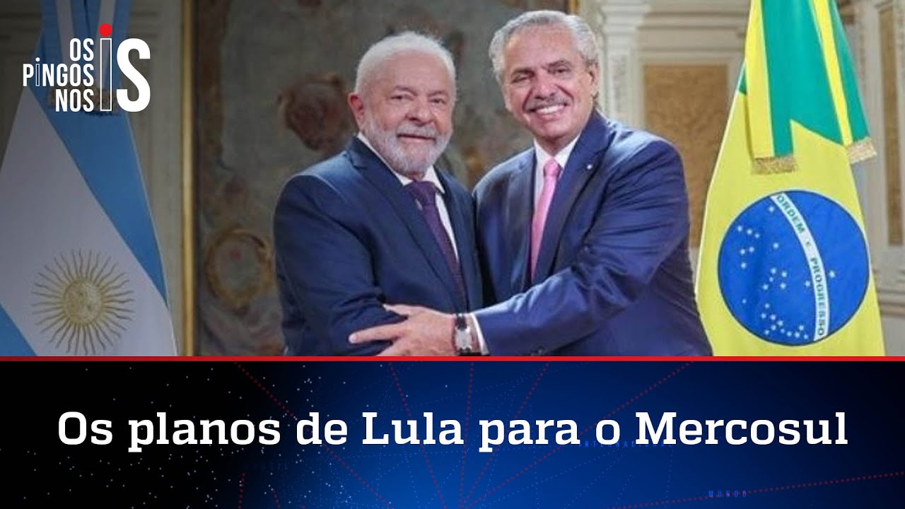 Em Buenos Aires, Lula sugere moeda comum entre países do Mercosul