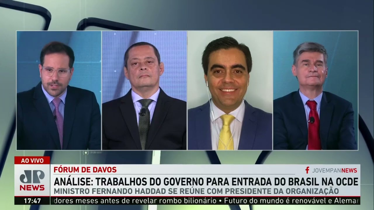 Fernando Haddad aborda negociação de entrada do Brasil na OCDE