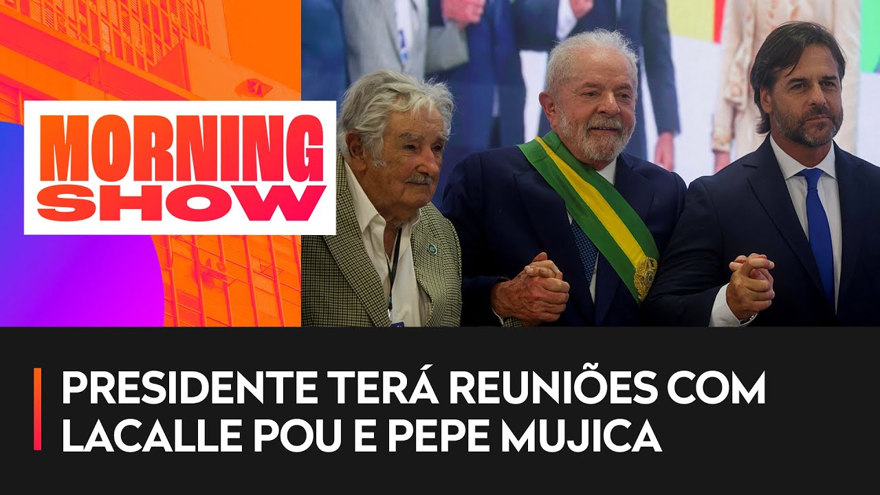 Lula chega a Montevidéu para segunda etapa da agenda internacional