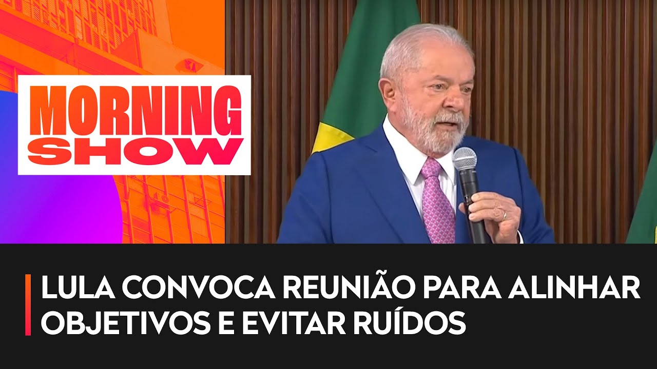 Lula faz discurso de abertura na primeira reunião ministerial