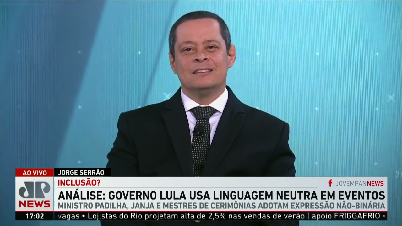 Jorge Serrão: “Linguagem neutra é abominável alteração e feita para impor ideologia”