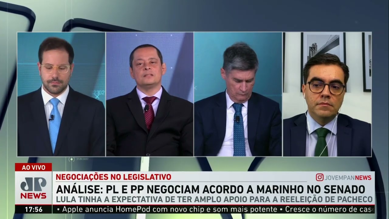 PL e PP negociam acordo de apoio a Rogério Marinho nas eleições do Senado; assista análise