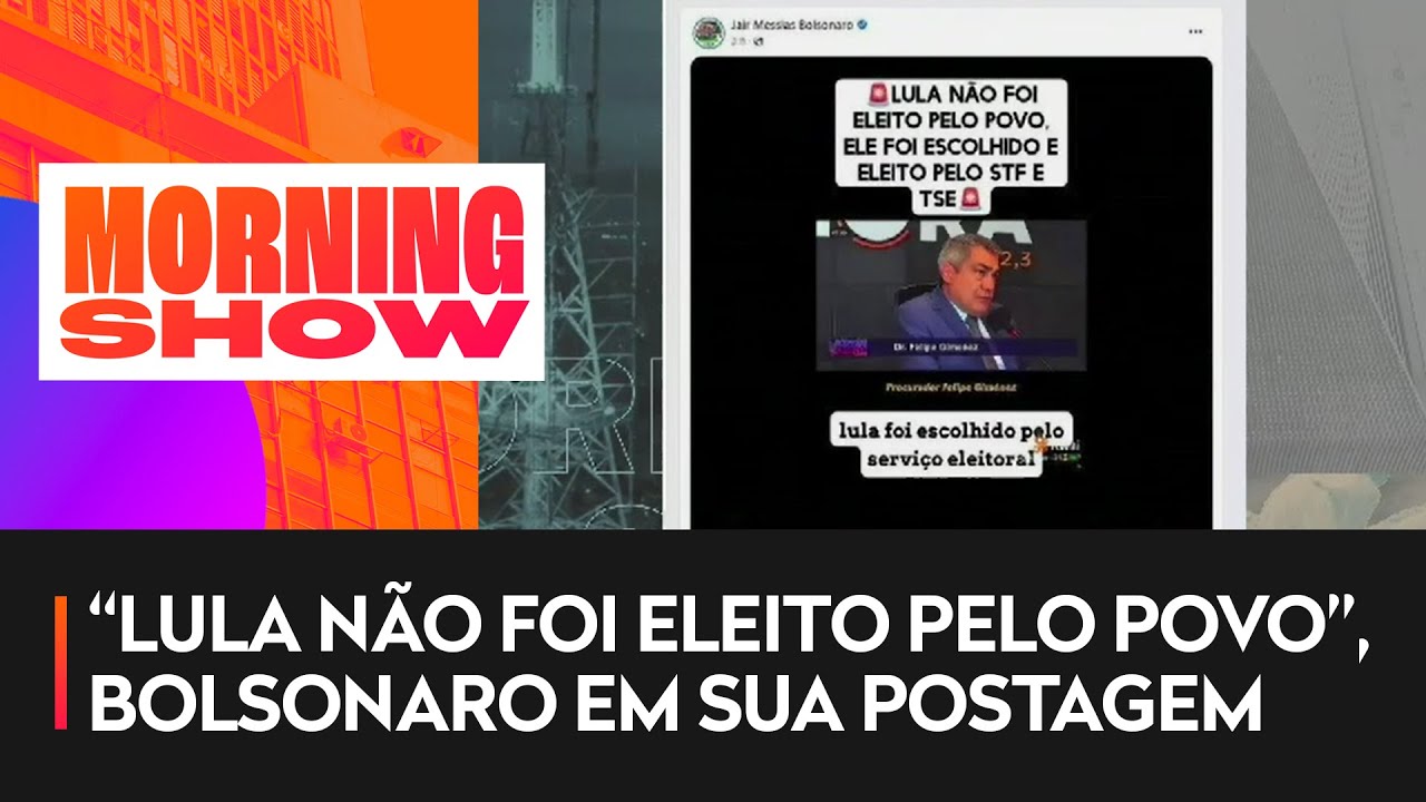 Bolsonaro tem 5 dias para responder sobre postagem contra eleição de Lula