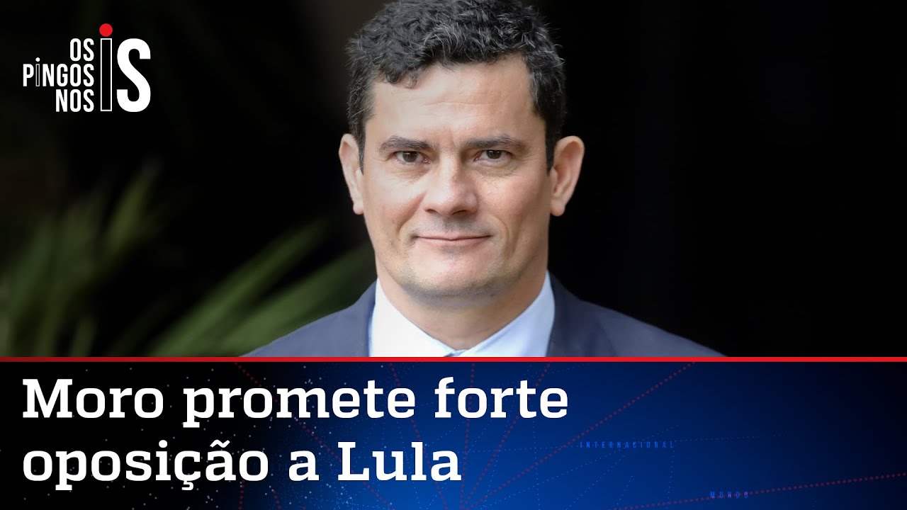 Em entrevista exclusiva à JP, Moro diz que Lula está transferindo a culpa por erros