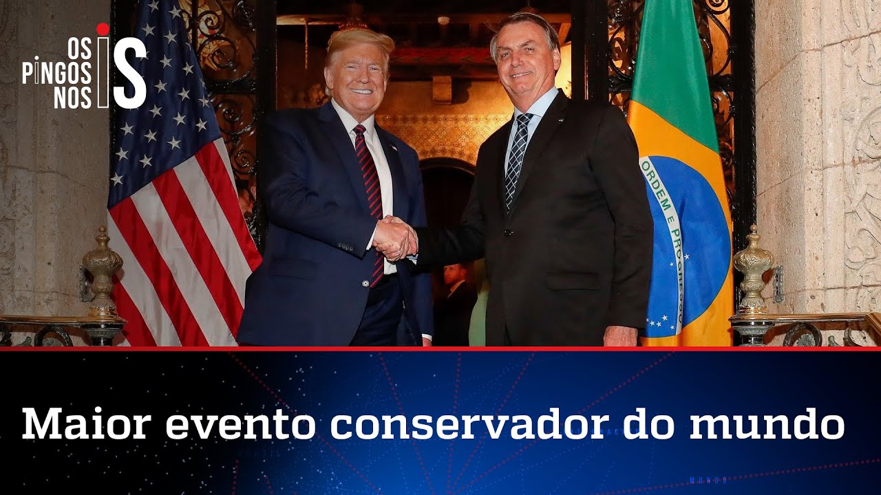 Bolsonaro e Trump devem se encontrar no Cepac, EUA