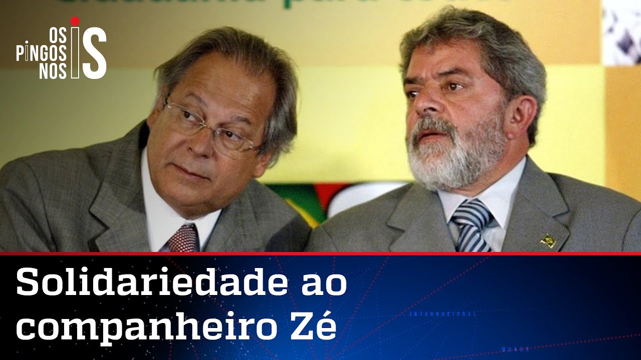 Lula sai em defesa do 'companheiro Zé Dirceu': Não pode ser penalizado a vida toda