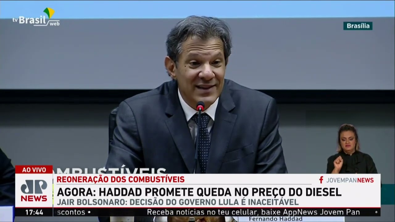 Fernando Haddad: “Taxa de juros está produzindo malefício na economia”