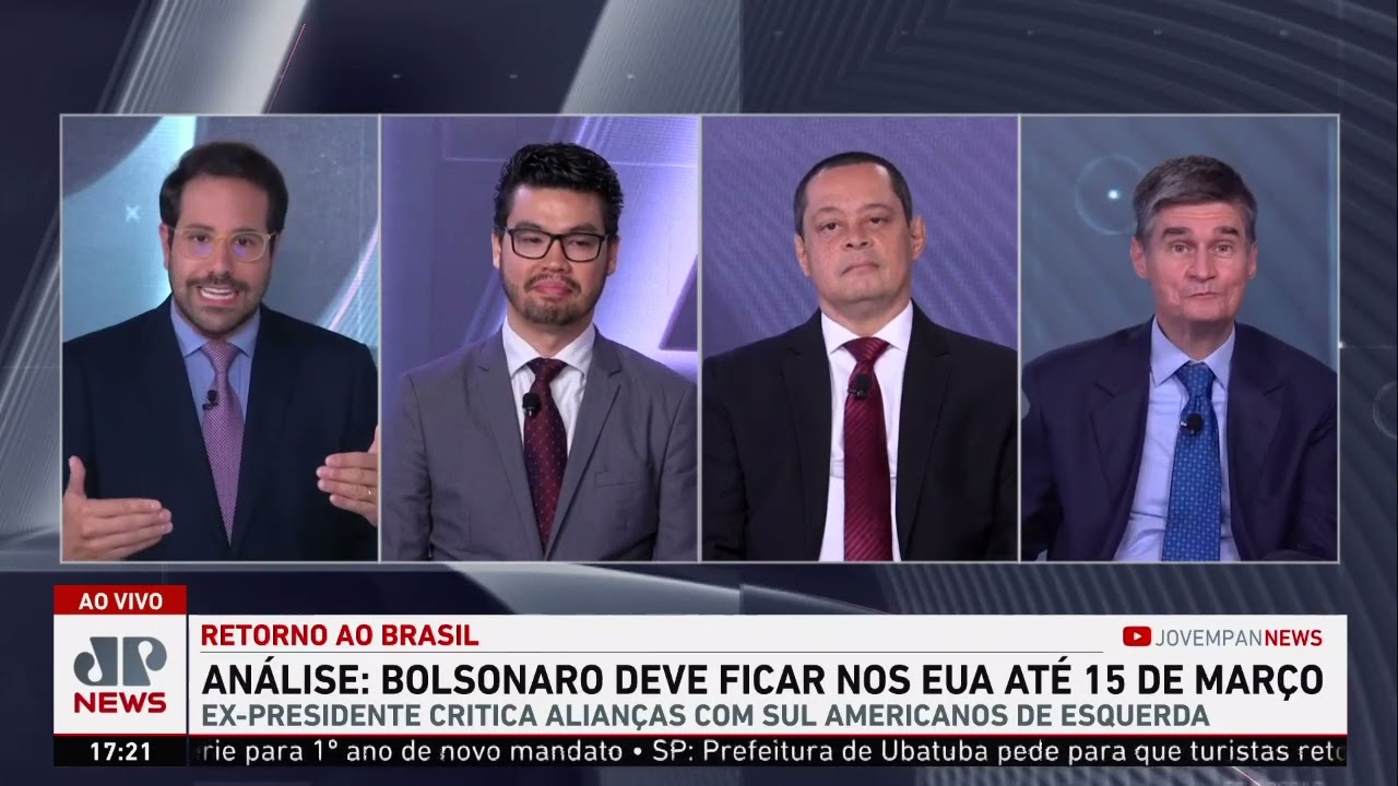 Jair Bolsonaro deve ficar nos EUA até 15 de março