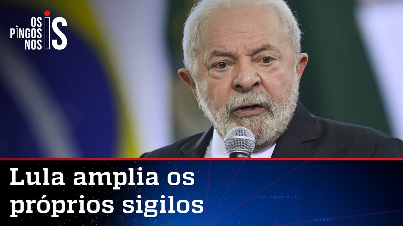 Após criticar Bolsonaro, Lula decreta mais um sigilo: das imagens da invasão ao Planalto