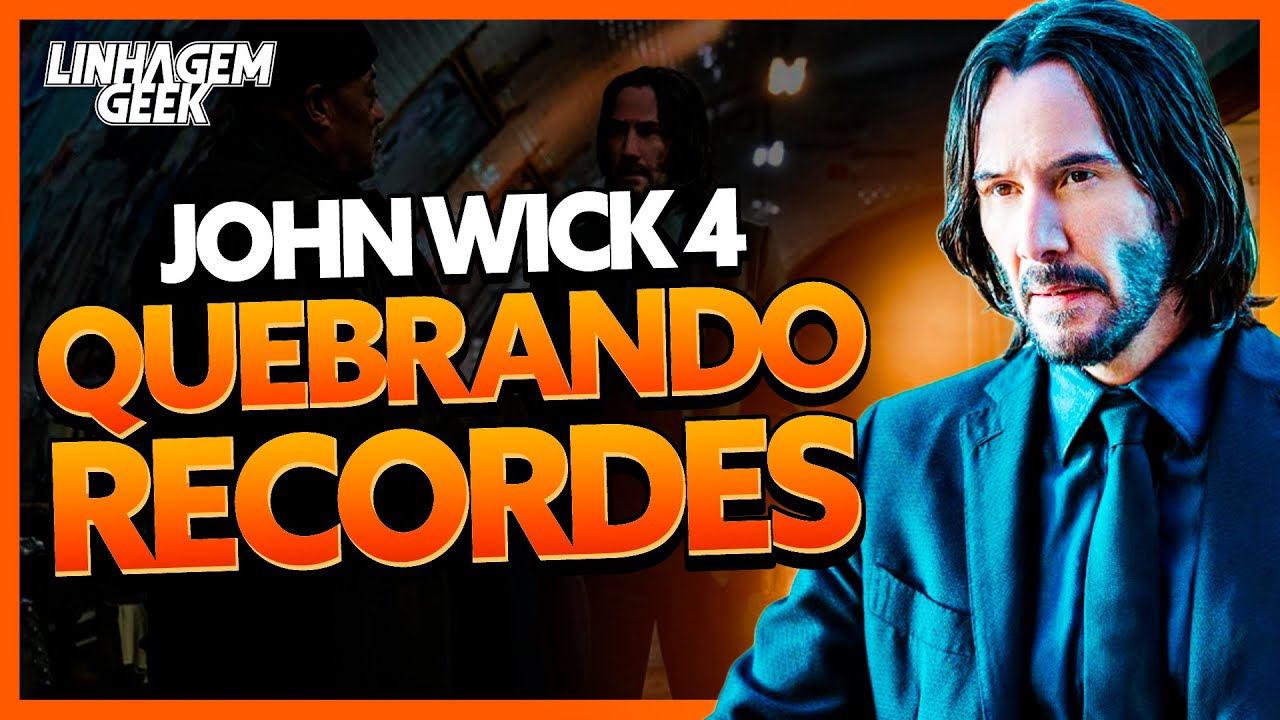 A TURMINHA CHORA! JOHN WICK QUEBRANDO RECORDES, SUCESSO!