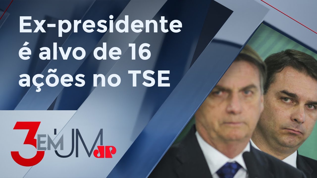 Flávio Bolsonaro chama de “atrocidade” possível inelegibilidade do pai pelo TSE