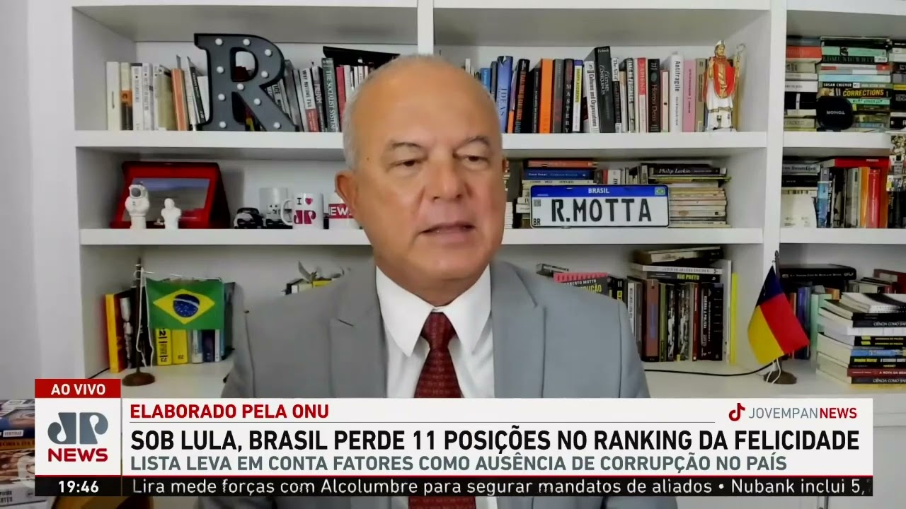 Brasil cai 11 posições no ranking da felicidade feito pela ONU