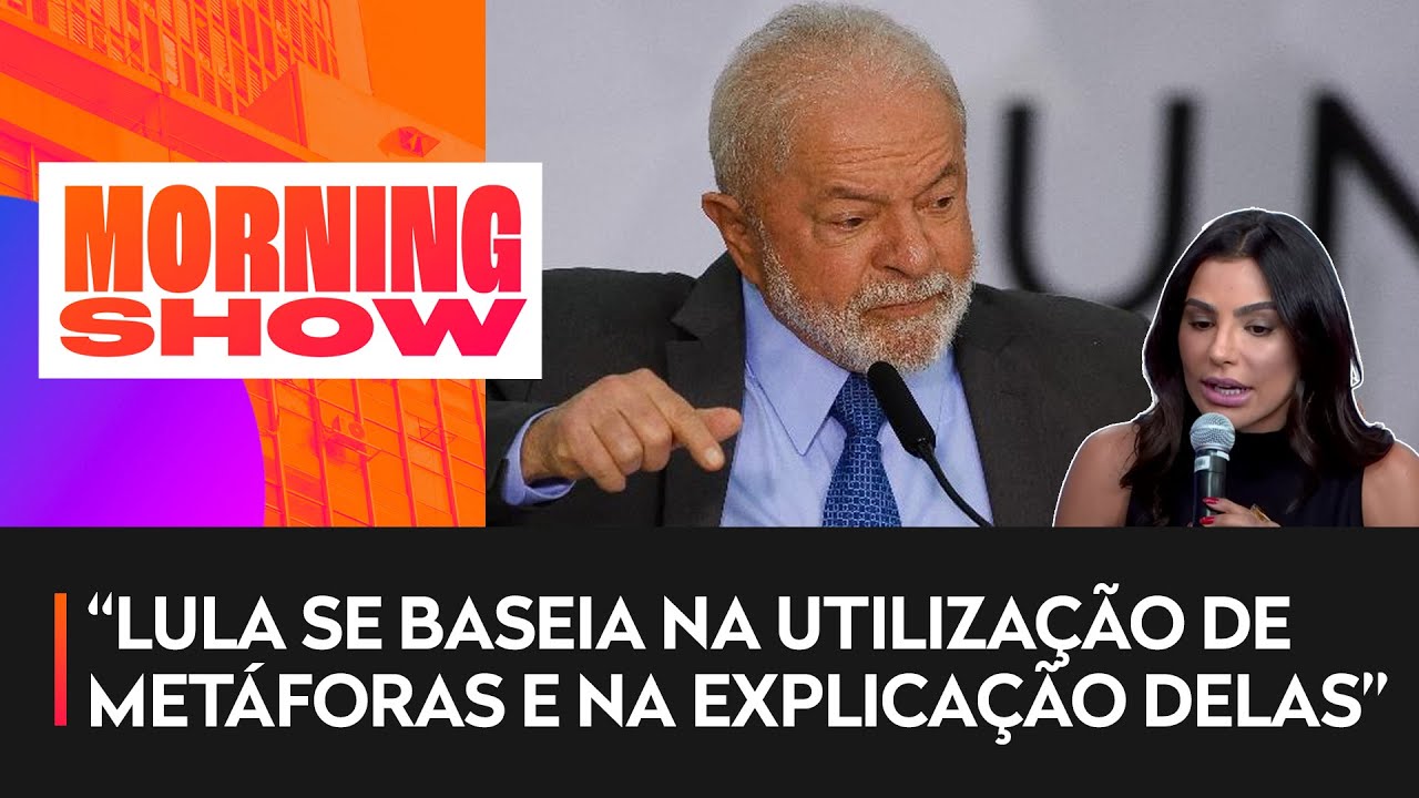 Cíntia Chagas: “A oratória do presidente Lula é excelente”