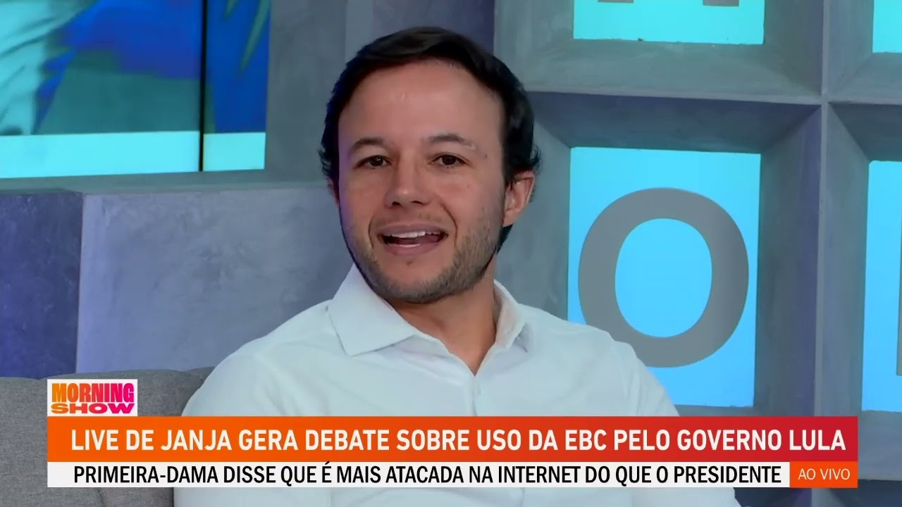 Live da Janja gera debate sobre o uso da EBC pelo governo Lula
