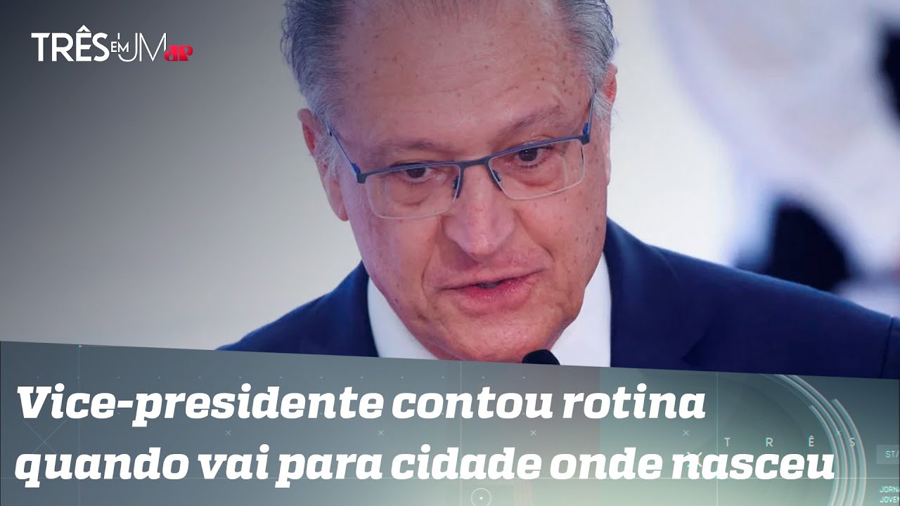 Alckmin diz ter vida simples no campo: “No sítio, capino três horas de enxada”
