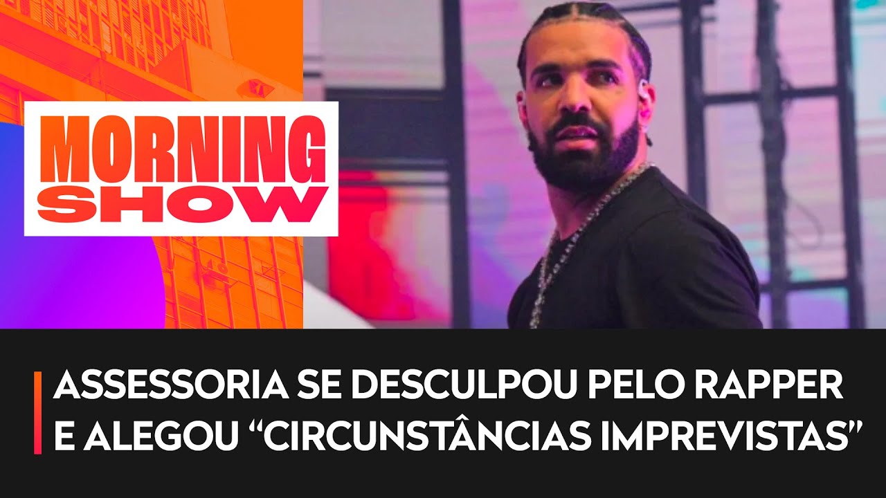 Drake cancela show no Lollapalooza e foi flagrado em boate de Miami horas antes do anúncio