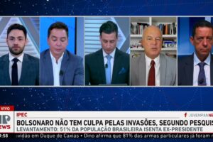 Pesquisa mostra que Bolsonaro não tem culpa por invasões