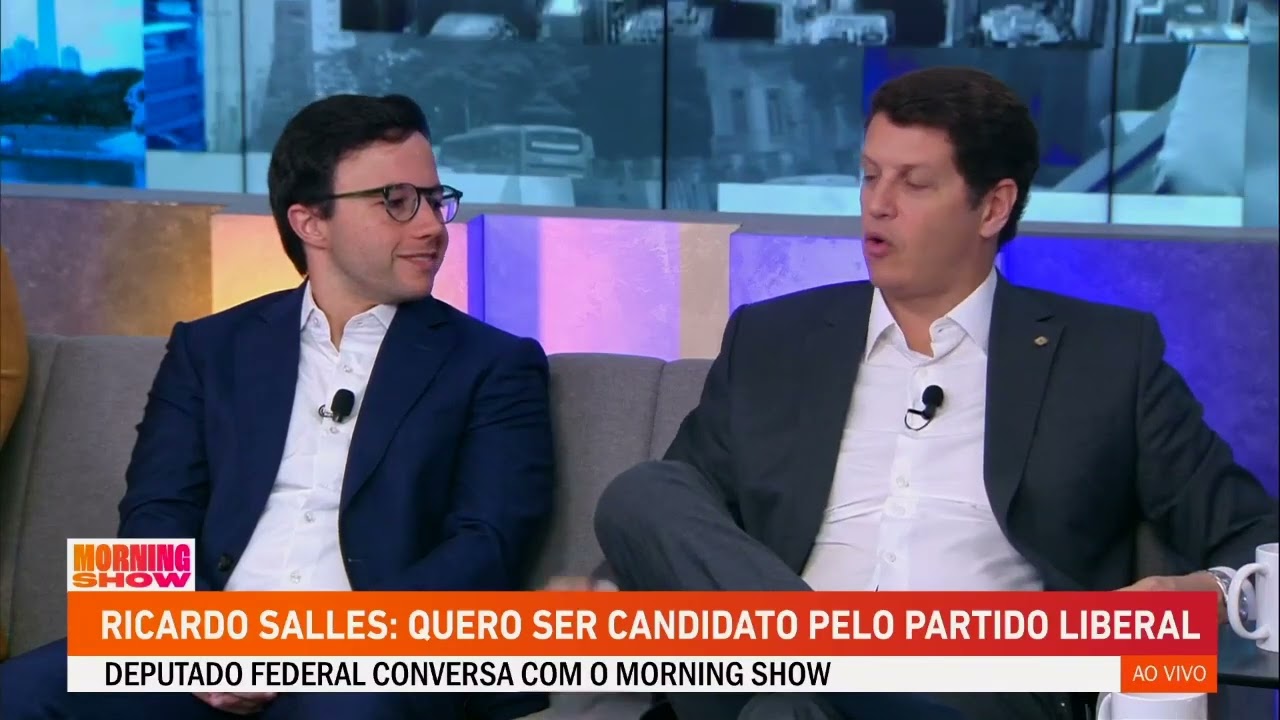 Ricardo Salles fala sobre pré-candidatura à Prefeitura de SP
