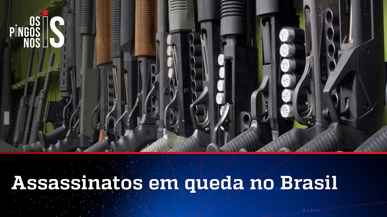 Sob Bolsonaro, Brasil registra menor número de assassinatos em 15 anos