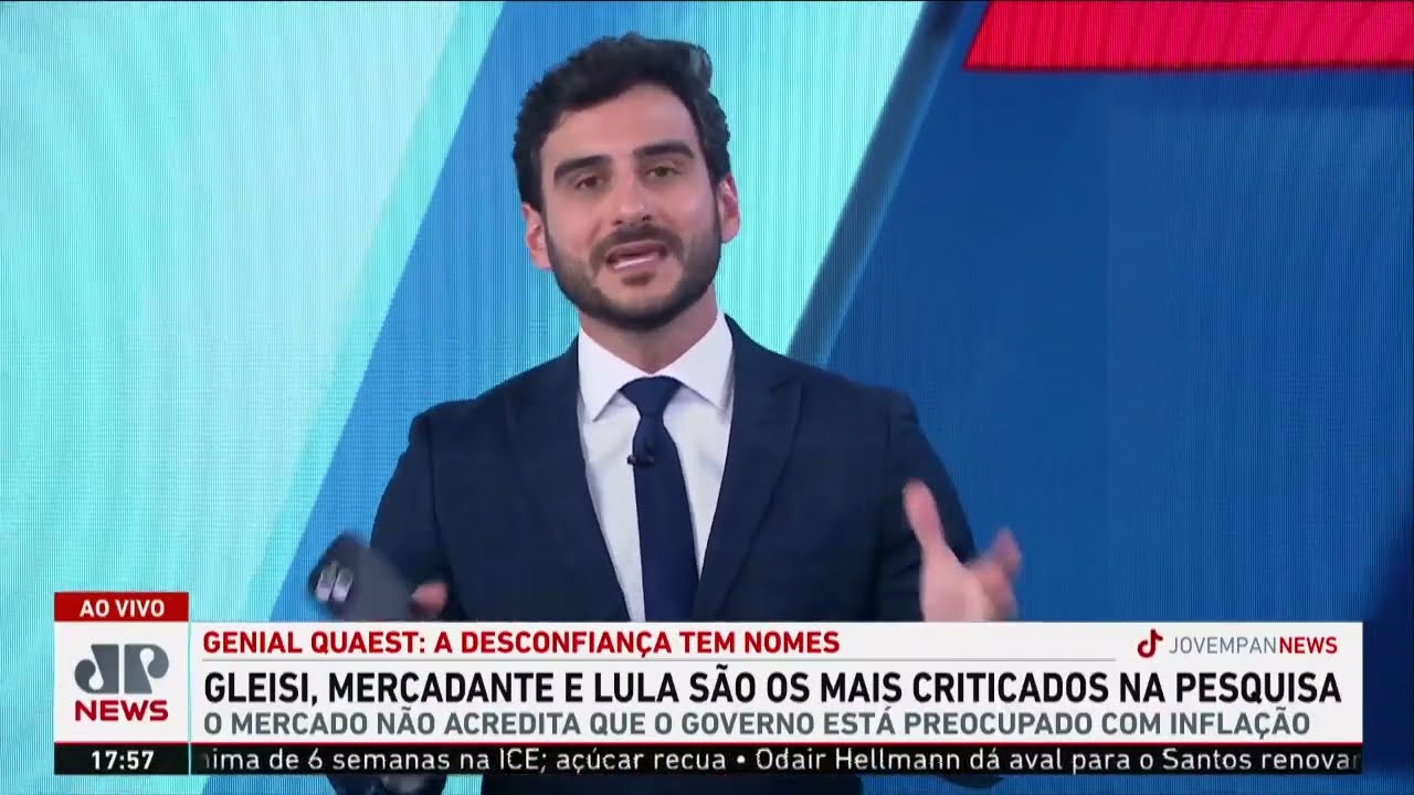 Pesquisa da Genial/Quaest mostra que 98% do mercado financeiro reprova Lula