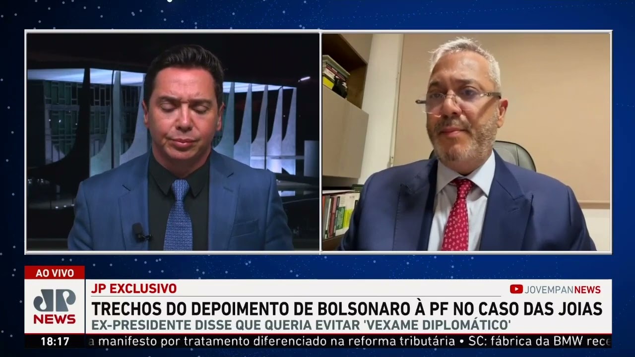 Ex-AGU analisa caso envolvendo Bolsonaro e joias sauditas
