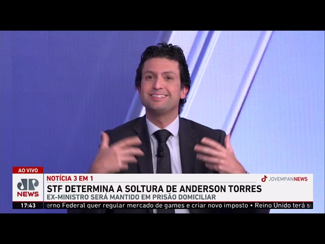 STF determina soltura de Anderson Torres