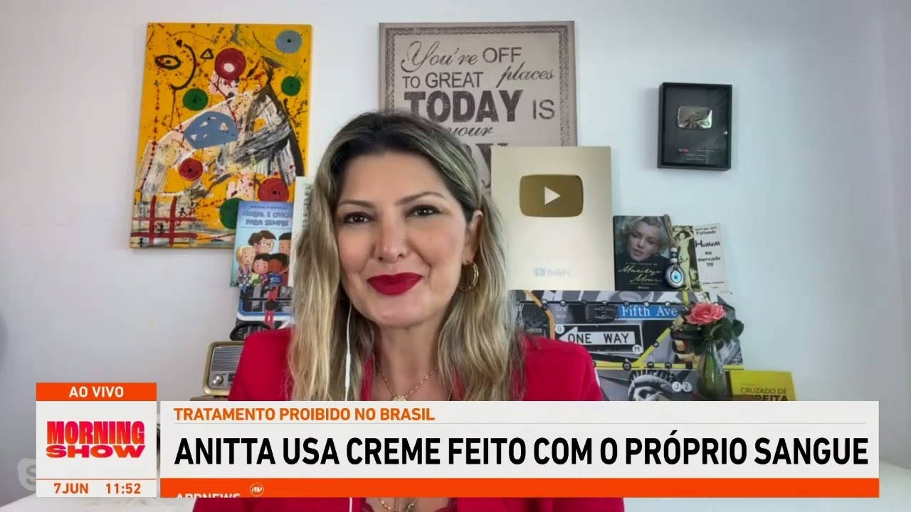 Skincare com sangue feito por Anitta é proibido no Brasil