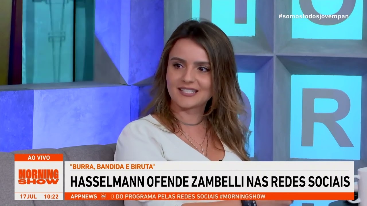 Hasselmann ofende Zambelli nas redes sociais: "Burra, Biruta e Bandida"