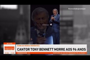 Tony Bennett, lendário cantor norte-americano, morre aos 96 anos